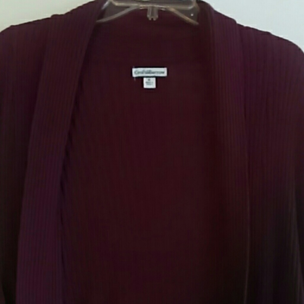 Burgundy Sweater